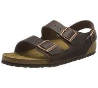 Birkenstock Mixte Milano Cuir Gras Sandales Bride Arriere, Habana Etroite, 44 EU