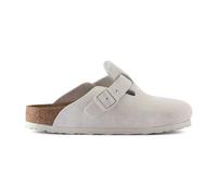 Birkenstock - Modello Sabot Antique White Suede Clogs - Homme - Chaussures - Blanc - Taille: 41 EU