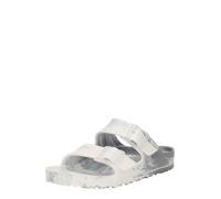 BIRKENSTOCK Mule 'Arizona Essentials' argent / blanc, Taille 36