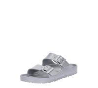 Birkenstock - Arizona Eva - Sandales Metallic Silver - 39 - Étroit