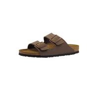 Birkenstock - Sandales en suède synthétique - Arizona M Birko-Flor Nubuck Mocha pour Homme - Taille 44 - Marron Marron 44
