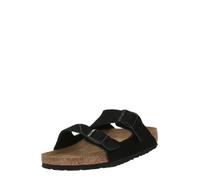 Sandales Birkenstock Arizona Cuir Suede Soft Footbed M Bk951321 Noir - 43
