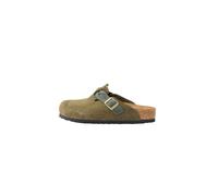 BIRKENSTOCK Mule 'Boston LEOI/LEVE' olive / sapin, Taille 35