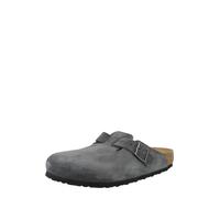 BIRKENSTOCK Mule 'Boston LEVE' gris foncé, Taille 43