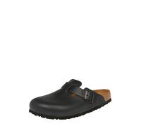 Birkenstock - Sabots - Boston Natural Leather Black en Cuir - Taille 37 - Noir Noir 37