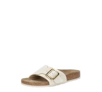 BIRKENSTOCK Mule 'Catalina' beige / blanc cassé, Taille 40
