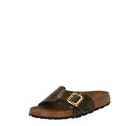 BIRKENSTOCK Mule 'Catalina' brun foncé / noir, Taille 36