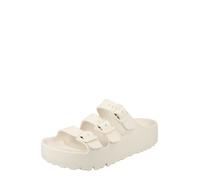 Papillio 1029770 Florida III Pap Flex Platform Egg Shell Sandales pour Femme avec Triple Fibia, Blanc, 36 EU