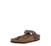 Birkenstock Sandales Gizeh Birko-Flor Nubuck Marron Femme 41