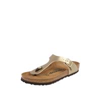 Birkenstock Sandales Gizeh Birko-flor Large Doré Pointure EU 39