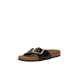 BIRKENSTOCK Mule 'Madrid Big Buckle' noir, Taille 38