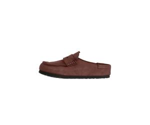 BIRKENSTOCK Mule 'Naples Wrapped' marron châtaigne, Taille 40