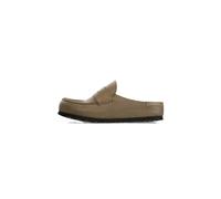 BIRKENSTOCK Mule 'Naples Wrapped' marron chiné, Taille 37
