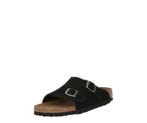 BIRKENSTOCK Mule 'Zürich VL' noir / argent, Taille 40
