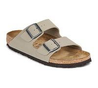 Birkenstock - Sandales en cuir synthétique - Arizona BF Narrow Faded Khaki/Dark Brown OS pour Femme en Cuir - Taille 39 - Marron Marron 39
