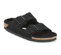 Birkenstock 752663 Arizona Shearling black/black, Suede Leather Homme Black EU 36