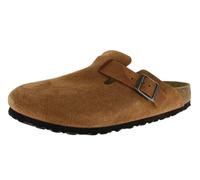 Birkenstock Mules Boston en cuir Cognac