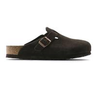 Birkenstock - Mules Boston en daim marron- coupe étroite - Homme - Chaussures - Vert - Taille: 41 EU