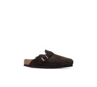 Birkenstock - Mules Boston VL en daim - Femme - Chaussures - Brun - Taille: 36 EU
