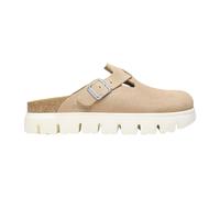 Sabots femme Birkenstock Boston Chunky Suede Leather Beige 41 Étroit