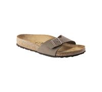 Birkenstock - Mules en matière synthétique - Madrid Birkibuc Narrow Mocha - Taille 39 - Marron Marron 39