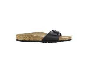 Birkenstock - Mules en matière synthétique - Madrid Birko-Flor Regular Black en Cuir - Taille 41 - Noir Noir 41