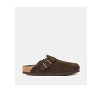Birkenstock - Mules Étroites Boston Vl Shearling Suède - Marron - 41