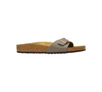 Birkenstock - Mules - Madrid M Birko-Flor Nubuck Stone en Cuir - Taille 42 - Kaki Kaki 42