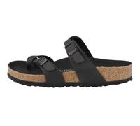 Birkenstock Mules Mayari Birko-Flor normales unisexes pour adulte, Noir , 41 EU