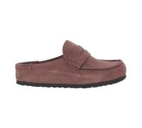 Birkenstock - Naples Mocassins ajustés en cuir - unisex - Chaussures - Rouge - Taille: 40 EU
