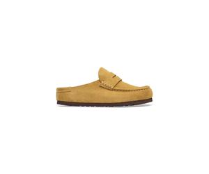 Birkenstock - Naples Suede Empiété - Homme - Chaussures - Brun - Taille: 46 EU