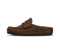 Birkenstock - Naples Wrapped Coupe Étroite - unisex - Chaussures - Brun - Taille: 45 EU