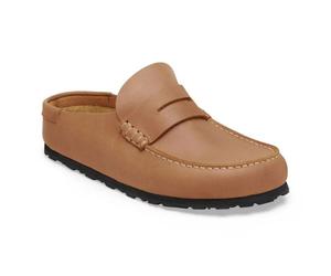 Birkenstock - Naples Wrapped Natural Leather Oiled - Sandales homme Cognac - 43 - Normal