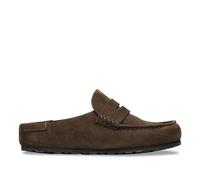 Birkenstock Naples Wrapped Suede Leather "Carafe" - Taille: 40 brown