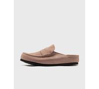 Birkenstock Naples Wrapped Suede Leather men Sandals & Slides pink taille: 47