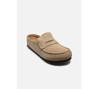 Birkenstock Naples Wrapped Suede - Regular pour 43 Beige