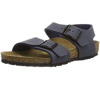 Birkenstock New York Sandales Bride Arriere, Bleu (Navy), 39 EU