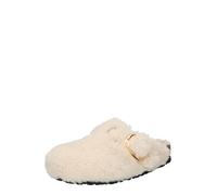 BIRKENSTOCK Pantoufle 'Boston Big Buckle' crème / or, Taille 36