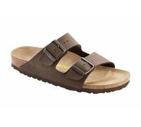 BIRKENSTOCK Pantoufle Sandale 2 Courroies Arizona 151183 Birko Flor Nubuk Mocca