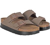 Birkenstock Papillio Arizona Platform Birko Flor Femme Mocca