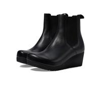 Birkenstock Papillio Ebba Bottes compensées en cuir pour femme, Noir , 11-11.5 Narrow