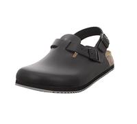 Birkenstock Chaussures professionnelles Tokyo, cuir naturel noir, semelle normale, taille 39, mixte