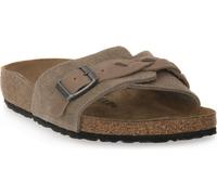 Birkenstock Pula Braided Suede Leathe Couleur Beige