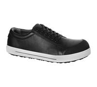BIRKENSTOCK QS 500 Chaussures de sécurité professionnelles en cuir naturel Noir Taille 42