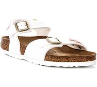 Birkenstock Rio Fleurs unies pour enfant 2 boucles, blanc, 39 EU