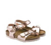 BIRKENSTOCK RIO KIDS ELECTRIC METALLIC COPPER SANDALES LARGEUR ETROITE