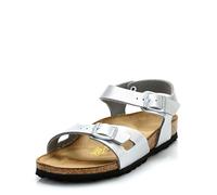 Birkenstock Rio, Sandales Fille, Argent, 27 EU