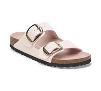 Birkenstock - Rose Shine Boucle Sandales - Femme - Chaussures - Beige - Taille: 38 EU