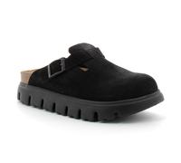 Birkenstock - Sabot Boston Chunky Suede - Noir - 35