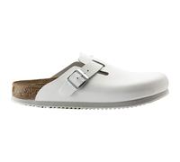 Birkenstock - Sabot Classique en Cuir - Homme - Chaussures - Blanc - Taille: 44 EU